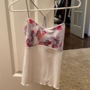 Denise Cronwall tennis top. Matches outfit listed